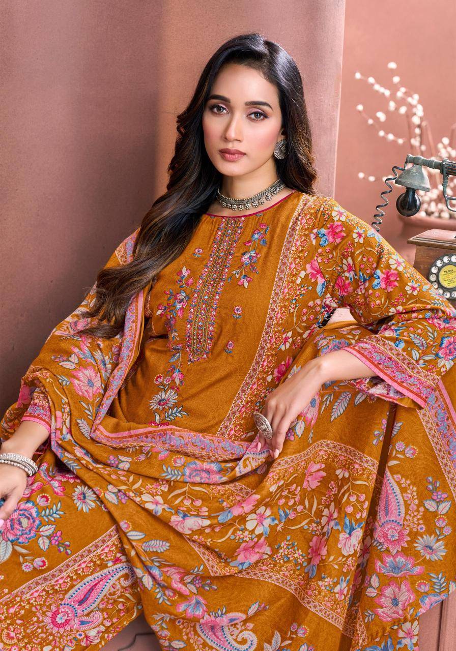 Alok suit riaz Unstitched dress materials